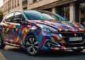 Peugeot 208 personnalisée : protégez et sublimez votre voiture avec le covering