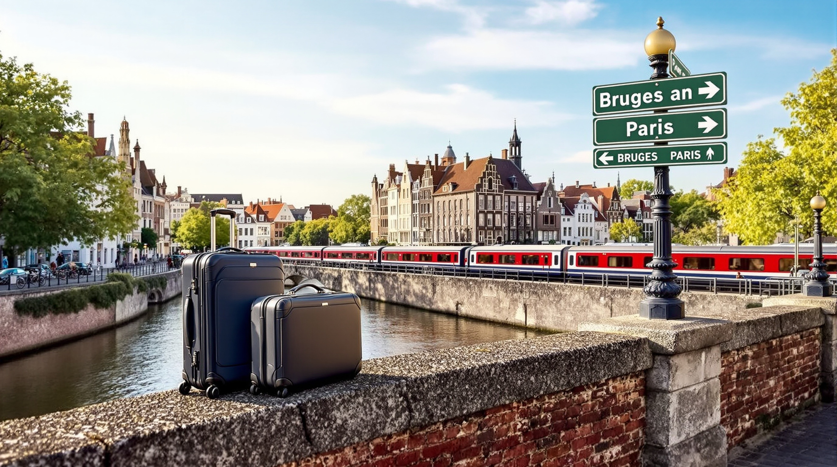 Aller à Bruges depuis Paris : les meilleures options pour votre trajet